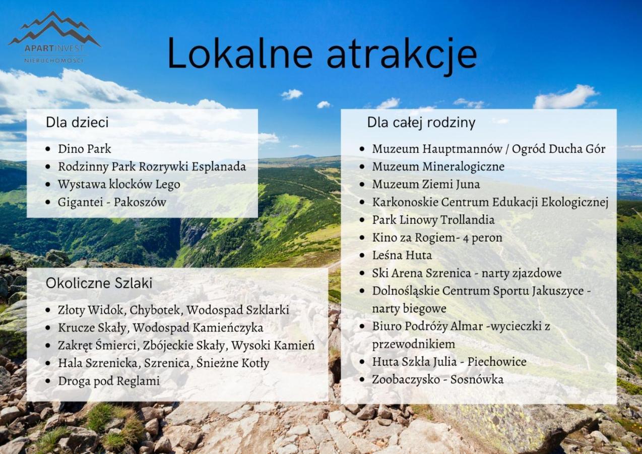 Apart Invest Szklarska 800 B2 Szklarska Poręba Kültér fotó